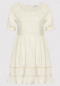 Sukienka codzienna DeeZee beżowa 