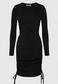 Sukienka dzianinowa DeeZee czarna 