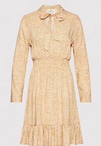 Sukienka codzienna DeeZee beżowa 