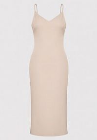 Sukienka codzienna DeeZee beżowa 