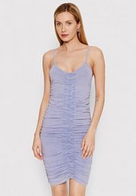 Sukienka letnia DeeZee fioletowa 