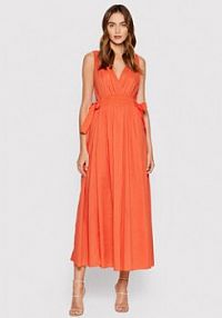 Sukienka letnia Marella pomarańczowa 