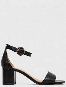 Sandały na obcasie Emporio Armani  czarne  X3P698.XF636