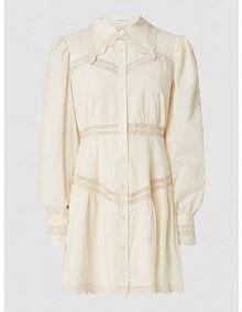 Sukienka koszulowa z bawełny ekologicznej model Sandrine Designers Remix biała EAN 18034