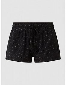 Szorty ze wzorem na całej powierzchni model Aniko Ragwear czarne damskie EAN 2211-50002