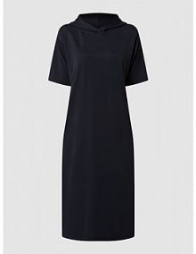 Sukienka midi z kapturem model Issana MbyM czarna EAN 45148438