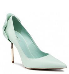 Czółenka Le Silla zielone Szpilki Deco Petalo 3101M090L3PPMIN872