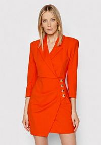 Sukienka wieczorowa Imperial pomarańczowa Koktajlowa