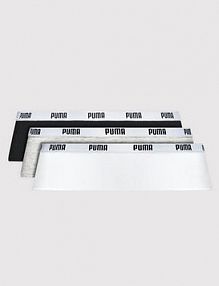 Bokserki Puma wielokolorowe damskie Komplet 3 par bokserek