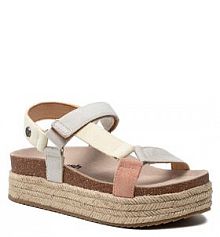 Espadryle Refresh żółte damskie 79339 Żółty