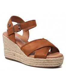 Espadryle Refresh brązowe damskie 79791