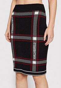 Spódnica ołówkowa KARL LAGERFELD czarna 