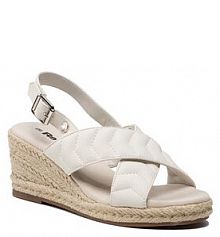 Espadryle Refresh beżowe damskie 79377