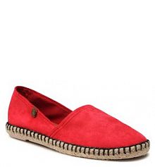 Espadryle Refresh czerwone damskie 79865