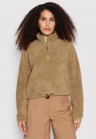 Bluza przez głowę Noisy May brązowa 