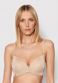 Biustonosz Selmark beżowy Push-up