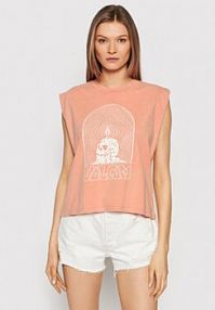 Top Volcom różowy damski 