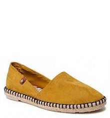 Espadryle Refresh żółte damskie 79865 Żółty