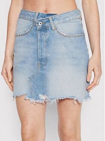 Spódnica jeansowa Liu Jo niebieska 