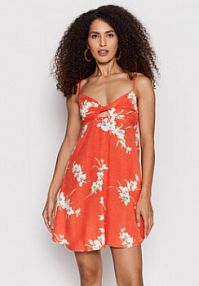 Sukienka letnia Volcom czerwona 