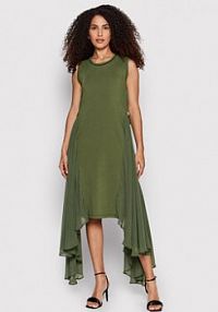 Sukienka codzienna Liu Jo Sport zielona 