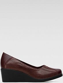 Czółenka Go Soft bordowy EST-295-05