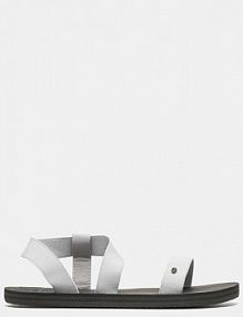 Sandały na obcasie Rip Curl szare beżowe