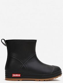 Czarne kalosze Hyrmothoe Renee damskie