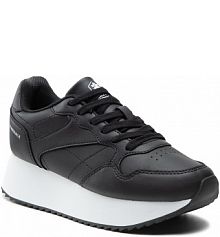 Półbuty na koturnie Lumberjack czarne Linetta SW72711-002 S01 Black CB001