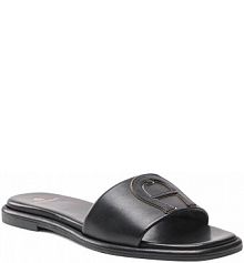 Klapki Aigner czarne damskie Lotta 1A 1221340  Black 001