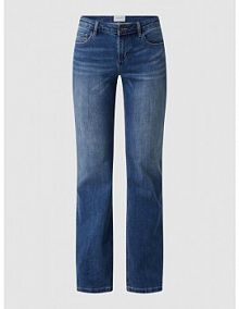 Jeansy o rozkloszowanym kroju z dodatkiem wiskozy model Harlow FREE/QUENT niebieskie damskie EAN 126635