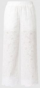 Kuloty z ażurowej koronki Apart białe EAN 57227