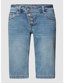 Szorty jeansowe z detalami z logo Buena Vista niebieskie EAN 2204-B5025