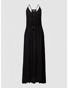 Długa sukienka z aplikacją z logo Rip Curl czarna EAN GDRMT9