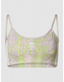 Stanik z graficznym wzorem na całej powierzchni adidas Originals różowy EAN HT5961