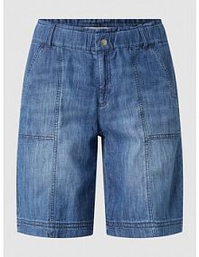 Szorty jeansowe z bawełny model Maine BRAX niebieskie EAN 74-7847 09964220