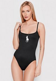 Strój kąpielowy Polo Ralph Lauren czarny 