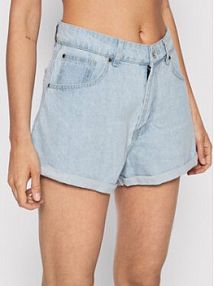 Szorty jeansowe Silvian Heach niebieskie Waku CVP22146SH  Regular Fit