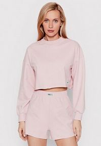 Bluza PROSTO. różowa damska KLASYK Van 1042  Relaxed Fit