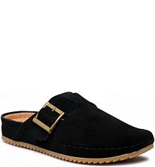 Klapki Clarks czarne damskie