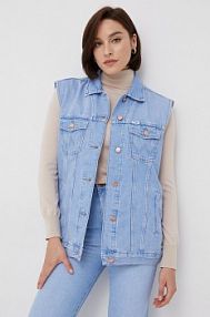 Kamizelka Wrangler  niebieska damska  W474PI41V