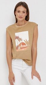 Top mustang  brązowy damski 1012484.3142