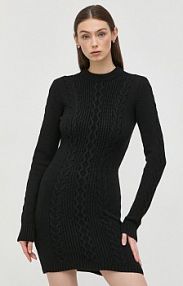 Sukienka mini PATRIZIA PEPE  czarna 8A0998.K037