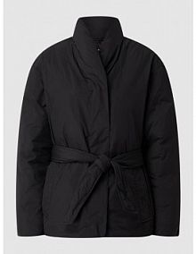 Kurtka puchowa z paskiem w talii Calvin Klein Womenswear czarna damska EAN K20K204867