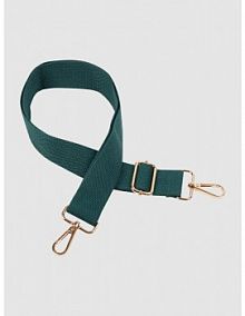 Pasek na ramię z karabińczykiem Amabea zielony damski EAN GRS443000