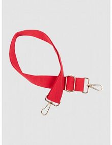 Pasek na ramię z karabińczykiem Amabea czerwony damski EAN RES42300