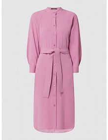 Sukienka koszulowa z paskiem w talii Windsor różowa EAN 30032581