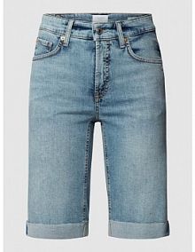 Szorty jeansowe z 5 kieszeniami model Paris CAMBIO niebieskie EAN 9182 058/01