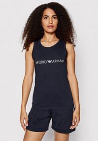 Top Emporio Armani granatowy damski 262363 2R340 00135  Regular Fit