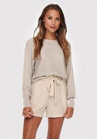 Sweter ONLY beżowy damski Adaline 15226298  Relaxed Fit